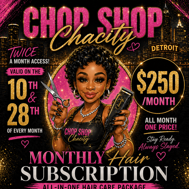 Appointments Subscription at Chop Hunter in Detroit, MI